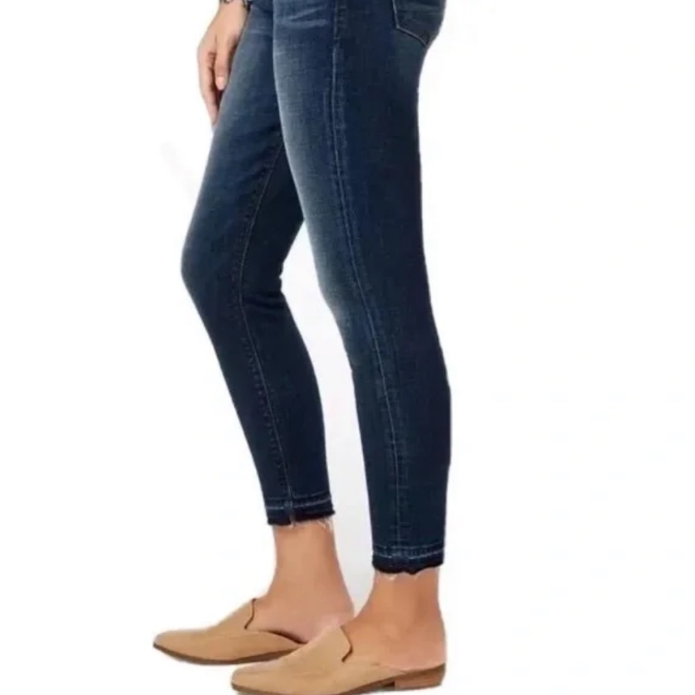 Lucky Brand ‘Ava’ Skinny Raw Hem Cropped Jean-Size 8/29